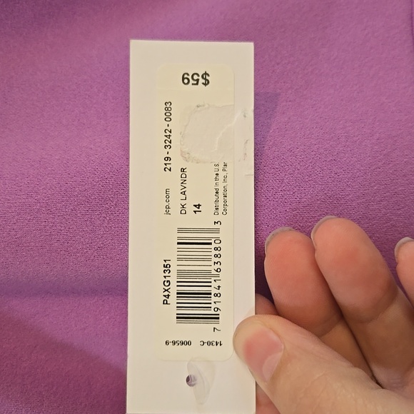 NWT Size 14 Elegant Purple Women's Dress - Picture 4 of 7